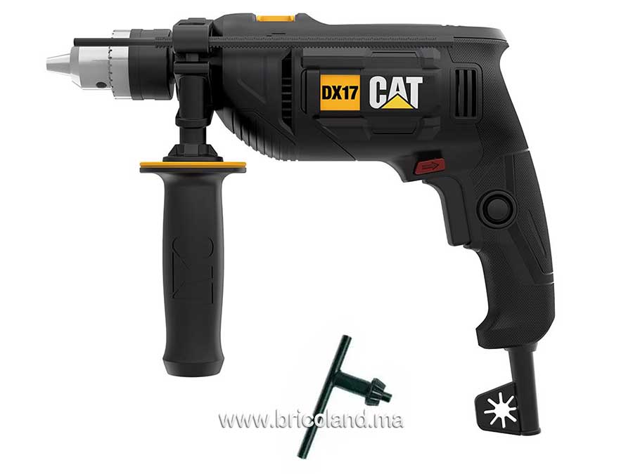 Perceuse à percussion 750 W 13 mm DX17 CATERPILLAR-16178