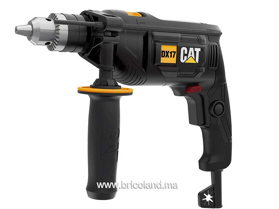 Perceuse à percussion 750 W 13 mm DX17 CATERPILLAR-0