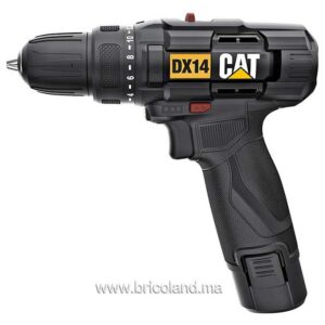 Perceuse-visseuse sans fil professionnelle Li-ion 12 V/2,0 Ah - DX14 - CATERPILLAR-0