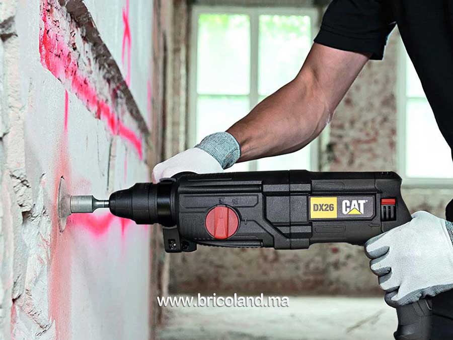 Marteau perforateur 26mm, 800W - DX26 - CATERPILLAR-16190