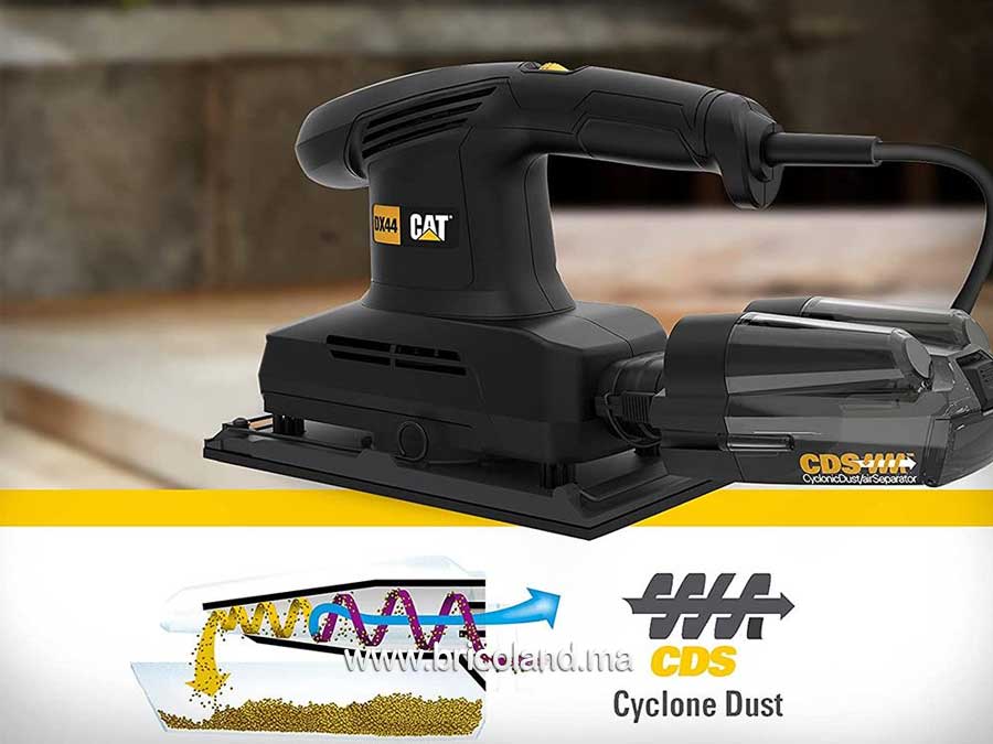 Ponceuse vibrante 350W - DX44 - CATERPILLAR-16260