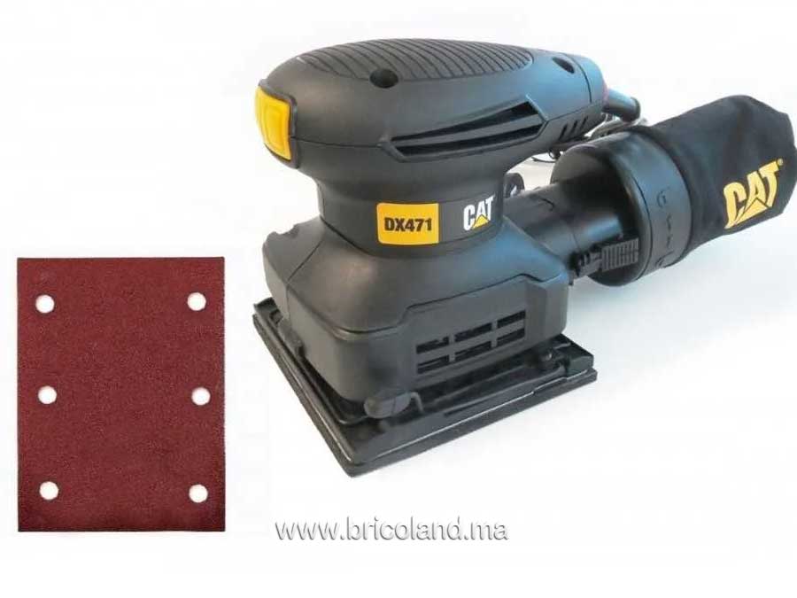 Ponceuse vibrante 240W 1/4 - DX471 - CATERPILLAR-16287