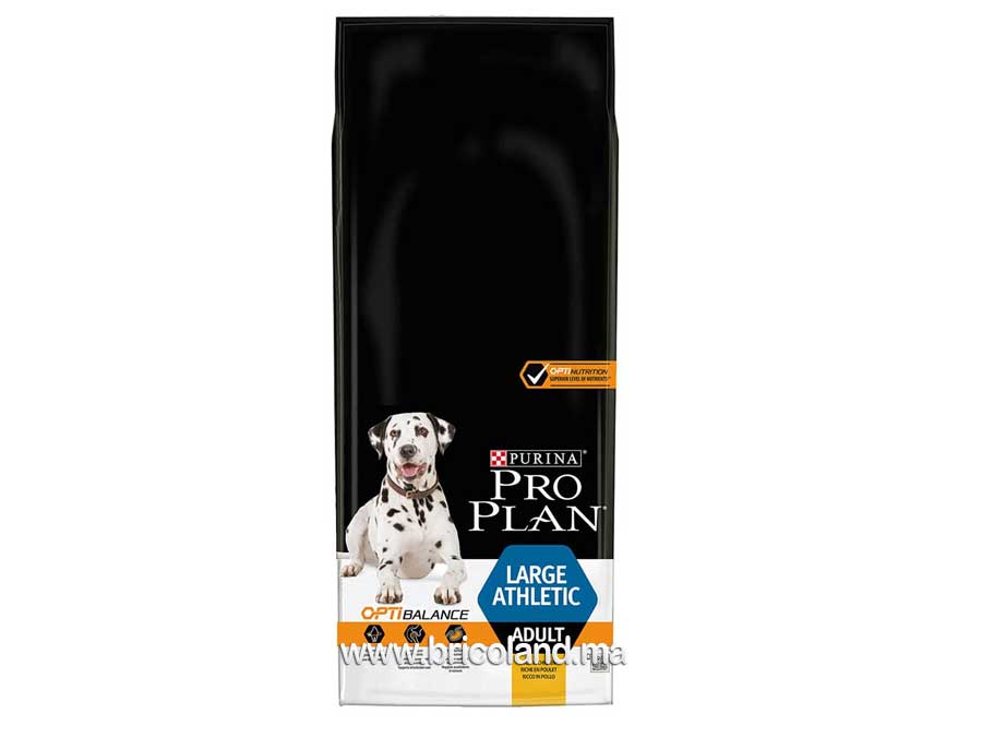 Croquettes pour chien Large Athletic Adulte - Poulet - 14Kg - PRO PLAN-0