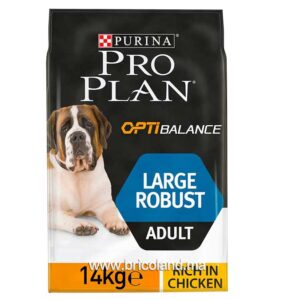 Croquettes pour chien Robust adulte Taille Large - Poulet - 14kg - PRO PLAN-0