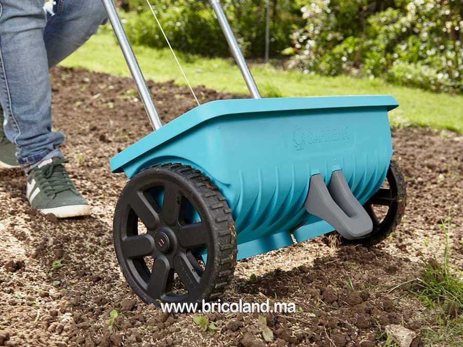 Epandeur à engrais L sur roues - Gardena-16332