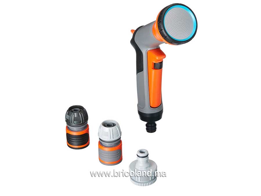 Kit Pistolet d'arrosage Classic + raccords d'arrosage - Gardena-0