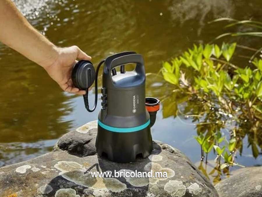 Pompe d'évacuation pour eaux chargées 9000 - GARDENA-16303
