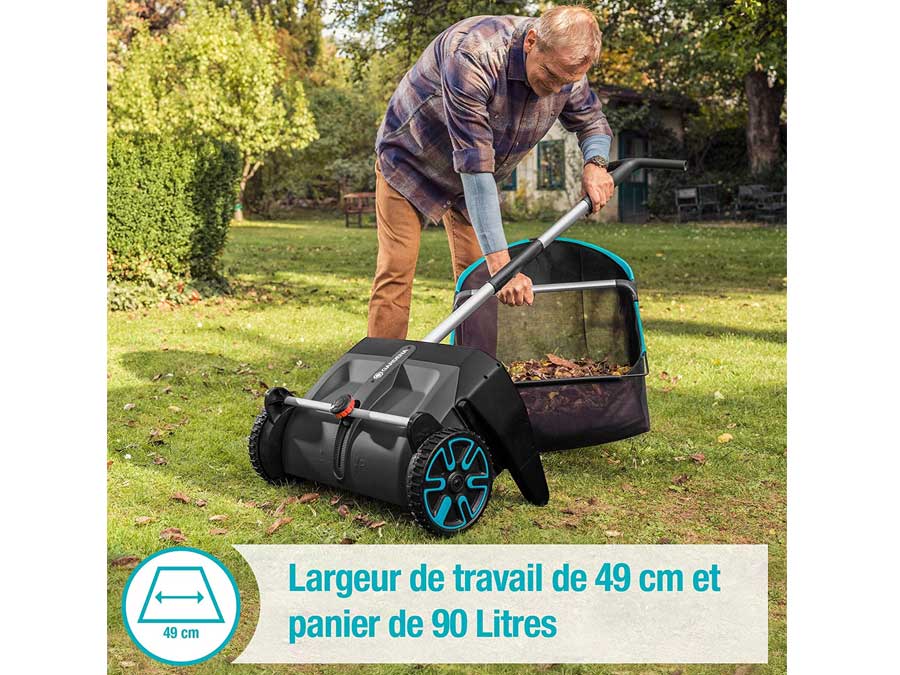 Balayeuse mécanique pour le jardin - GARDENA-16343