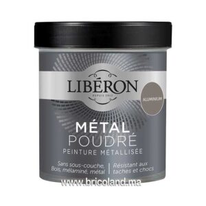 Peinture bois effet Métal Poudré aluminium 0.5 - Libéron-0