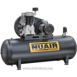Compresseur d'air 7,5 HP. 500 litres Courroie - NUAIR-0