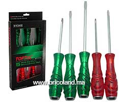 Jeu de tournevis 5PCS GAAE0506 - TOPTUL-thumbnail