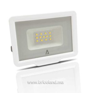 Projecteur LED SLIM SMD 10W IP65 5000K BLANC 800LM - VITO-0