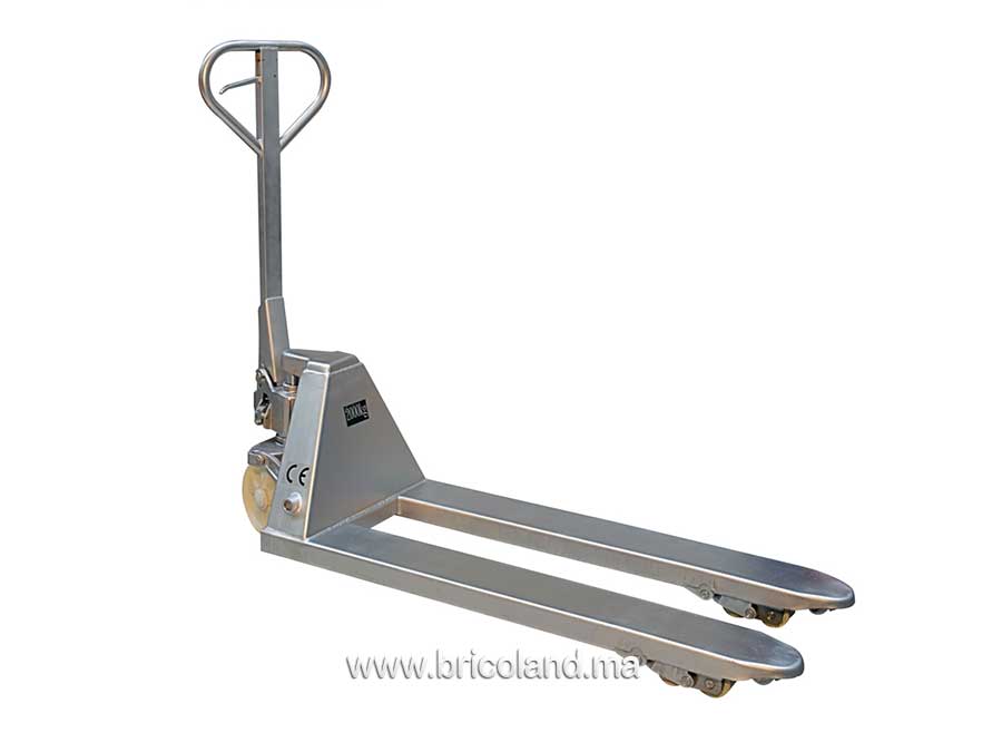 Transpalette Manuel Inox 2000 kg Nylon - JUMBO-0