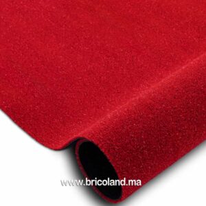 Gazon artificiel 8mm Rouge-0