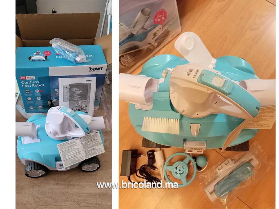 Robot de piscine sans fil PRO PK MAX max.65m²-16697