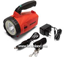 Lampe torche à main rechargeable 5W IR558 Velamp -thumbnail