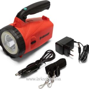 Lampe torche à main rechargeable 5W IR558 Velamp -0
