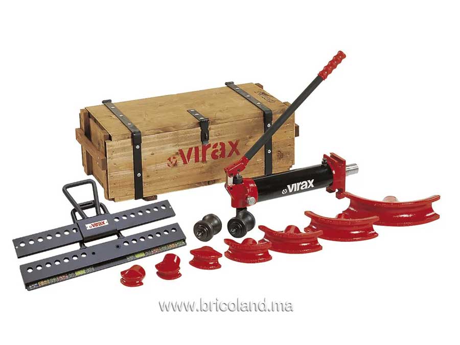 Cintreuse hydraulique manuelle Flasques coulissants - VIRAX-17090