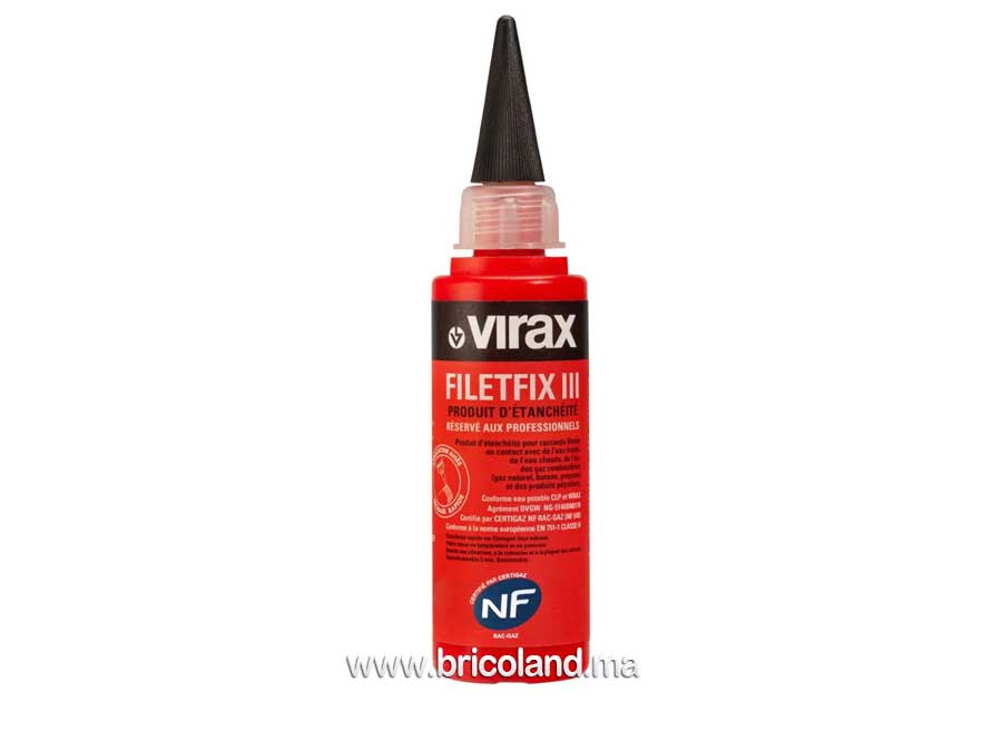 Etanchéité pour raccords filetés Filetfix III - VIRAX-0