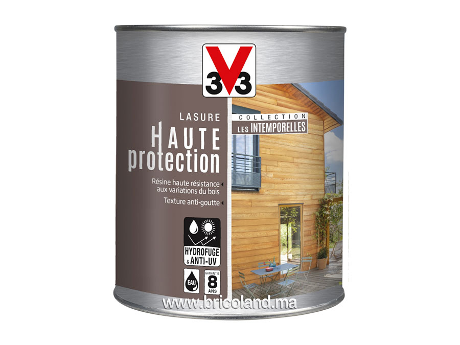 Lasure haute protection Les couleurs 1L - V33-0