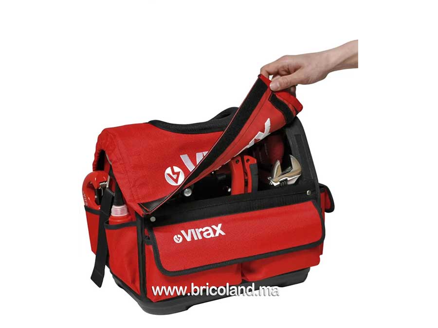 Sac à outils textile vide 38cm 382650 - VIRAX-16992