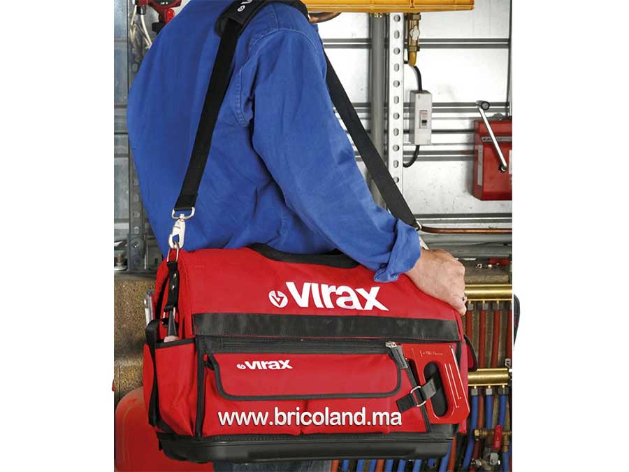 Sac à outils textile vide 56cm 382660 - VIRAX-17003