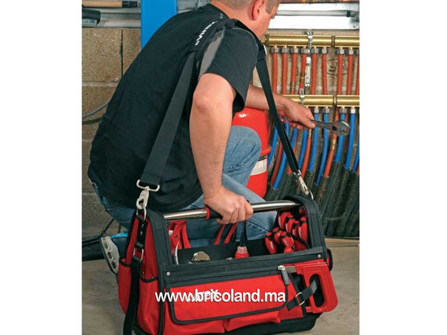Sac à outils textile vide 56cm 382660 - VIRAX-17001