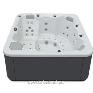 Spa Pulse 6Places Graphite/Blanc-0