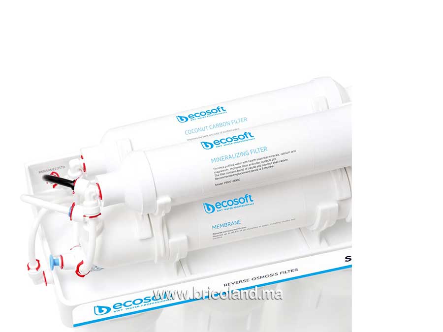 Osmoseur domestique 5 étapes avec minéralisation - Ecosoft-17360