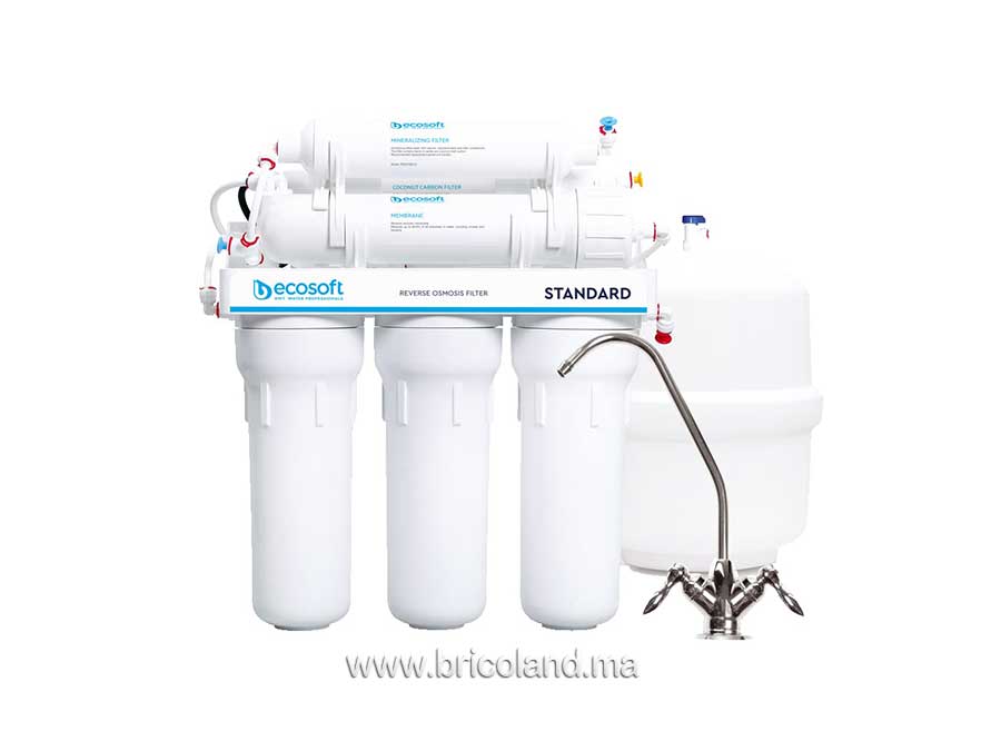 Osmoseur domestique 5 étapes avec minéralisation - Ecosoft-0