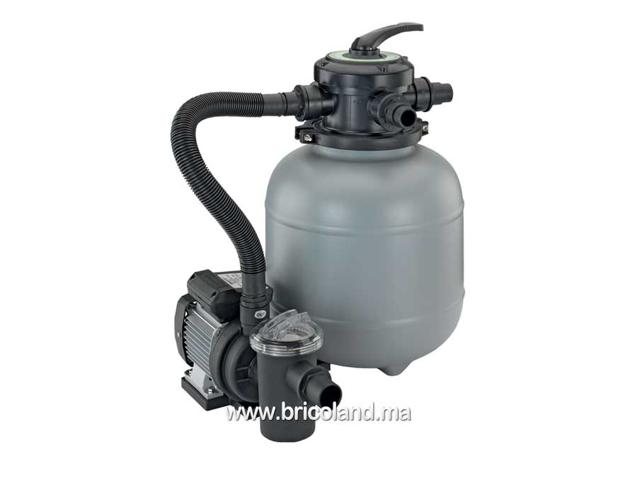 Groupe de filtration à sable PPF25 - 4m3/h piscine de 20 m³ à 30 m³-0