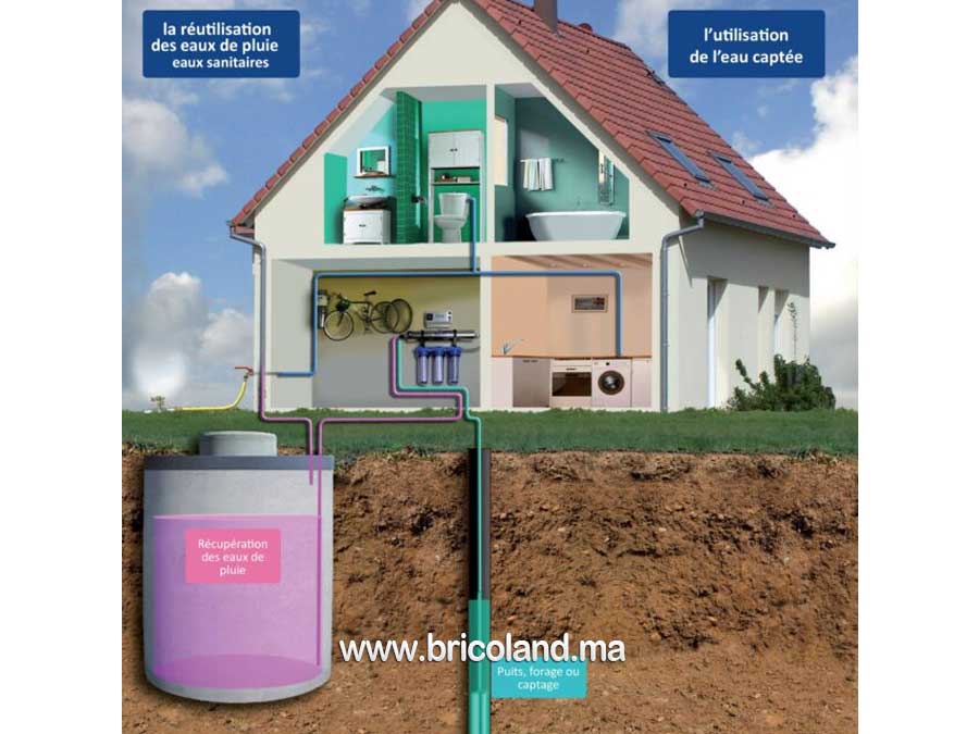 Stérilisateur UV Eau de puits - 4,6 M³/h - Home4 BIO-UV-17440