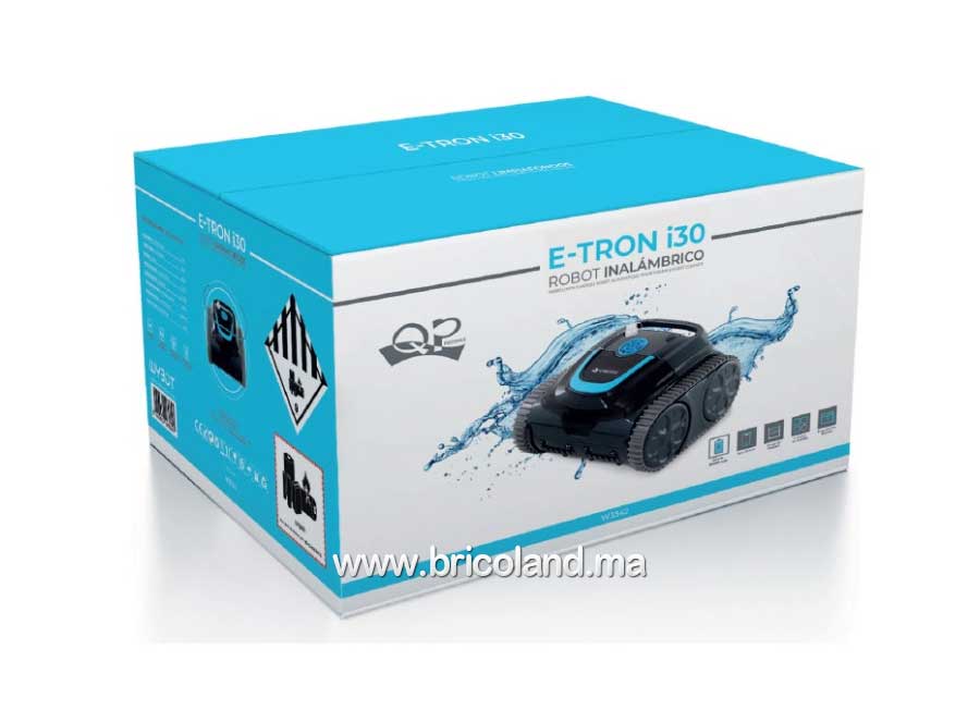 Robot de piscine Rechargeable sans FIl E-TRON I30 - 12 mètres-17501