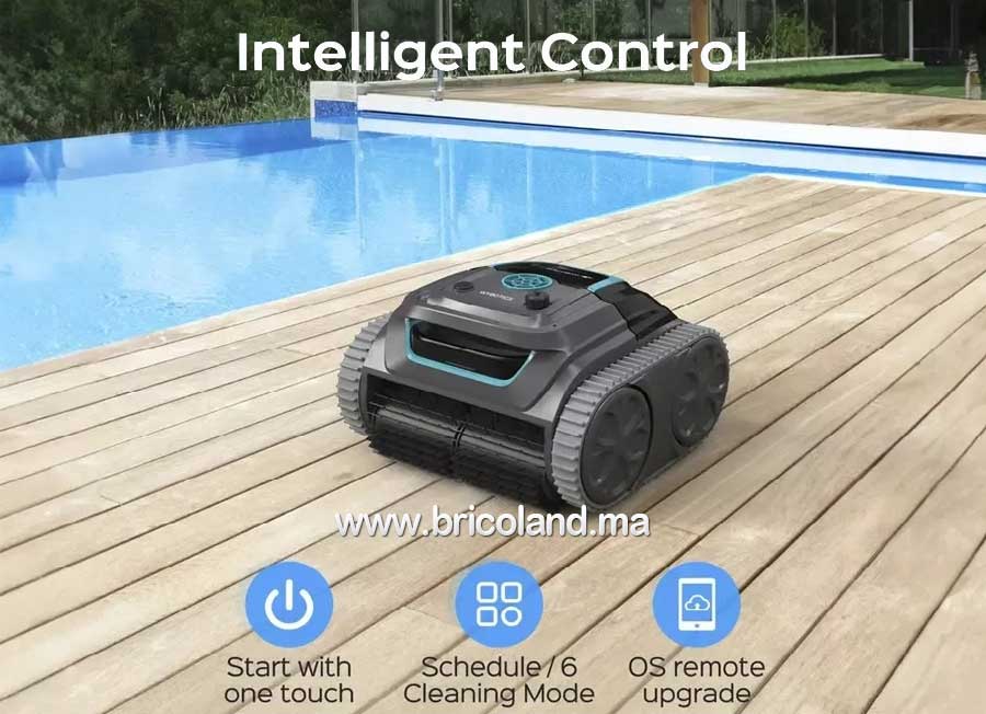 Robot de piscine Rechargeable sans FIl E-TRON I30 - 12 mètres-17500