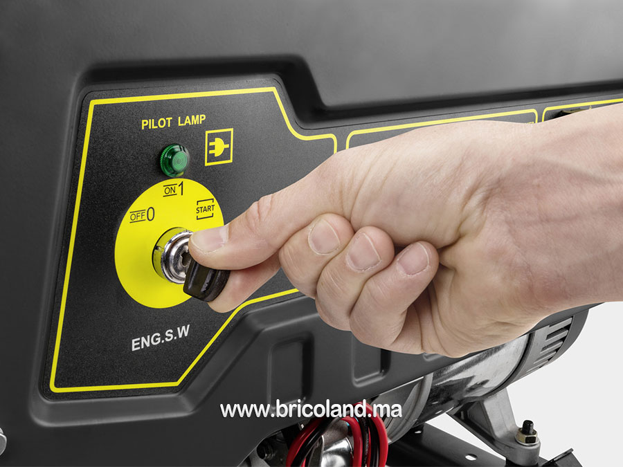 Groupe électrogène essence 8 KVA Triphasé PGG 8/3 - KARCHER-17616