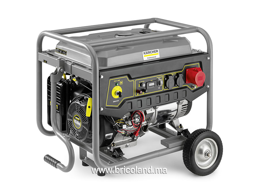 Groupe électrogène essence 8 KVA Triphasé PGG 8/3 - KARCHER-0