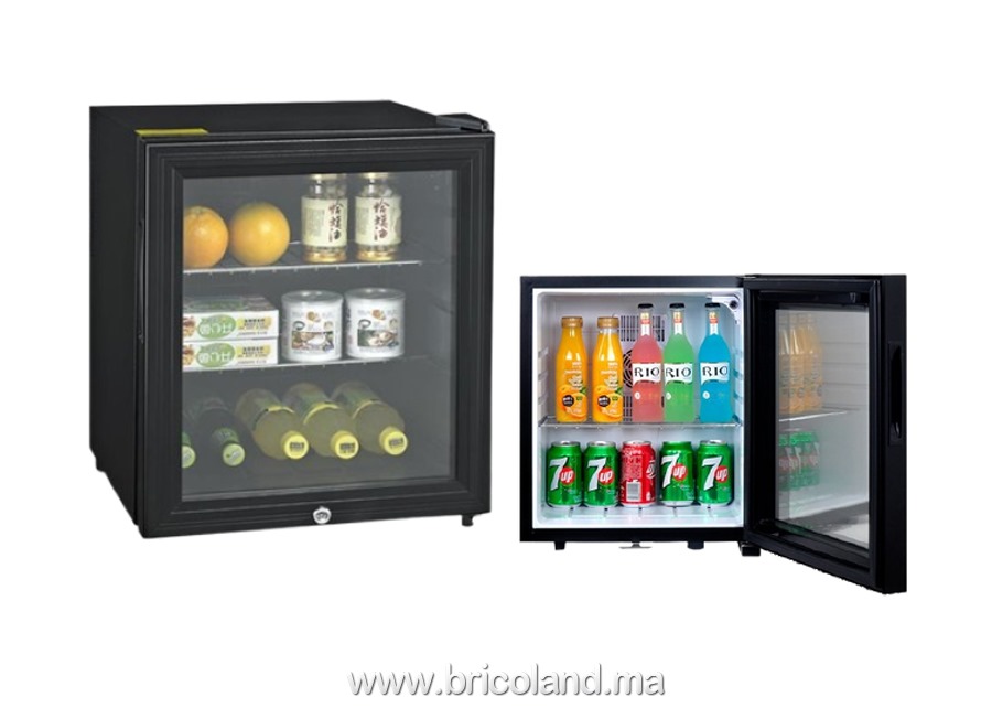 Mini Réfrigérateur 42 litres, Silencieux, Porte vitrée HS-42G HONEYSON-0