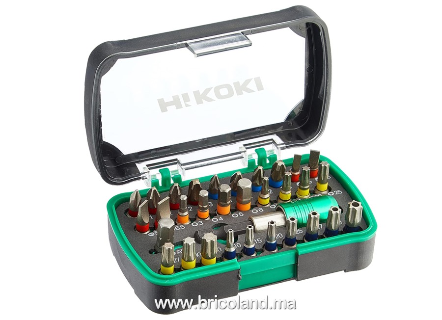Jeu de 32 embouts 750363 - HIKOKI-17824