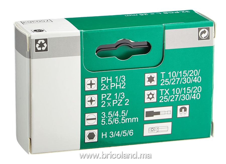 Jeu de 32 embouts 750363 - HIKOKI-17825