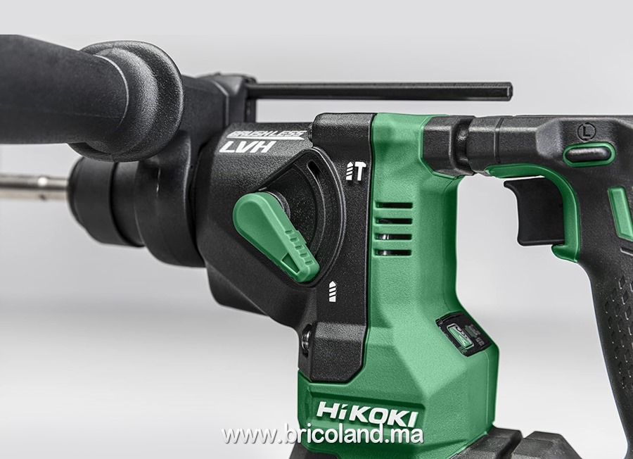 Perforateur SDS+ 18mm Sans fil 18V 5Ah Compact Li-ion 1,3 J - HIKOKI-0