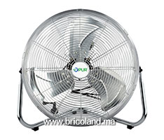 Ventilateur industriel gris 500mm 190W - Oujisang-thumbnail