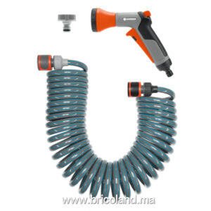 Flexible d'arrosage spiral 10 m + Accessoires - Gardena-0