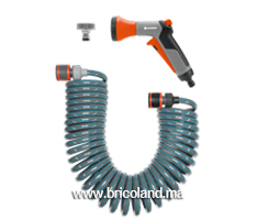 Flexible d'arrosage spiral 10 m + Accessoires - Gardena-thumbnail