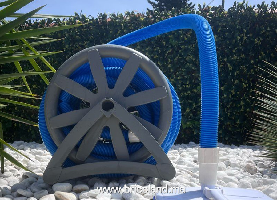Enrouleur de tuyau flottant piscine-18081